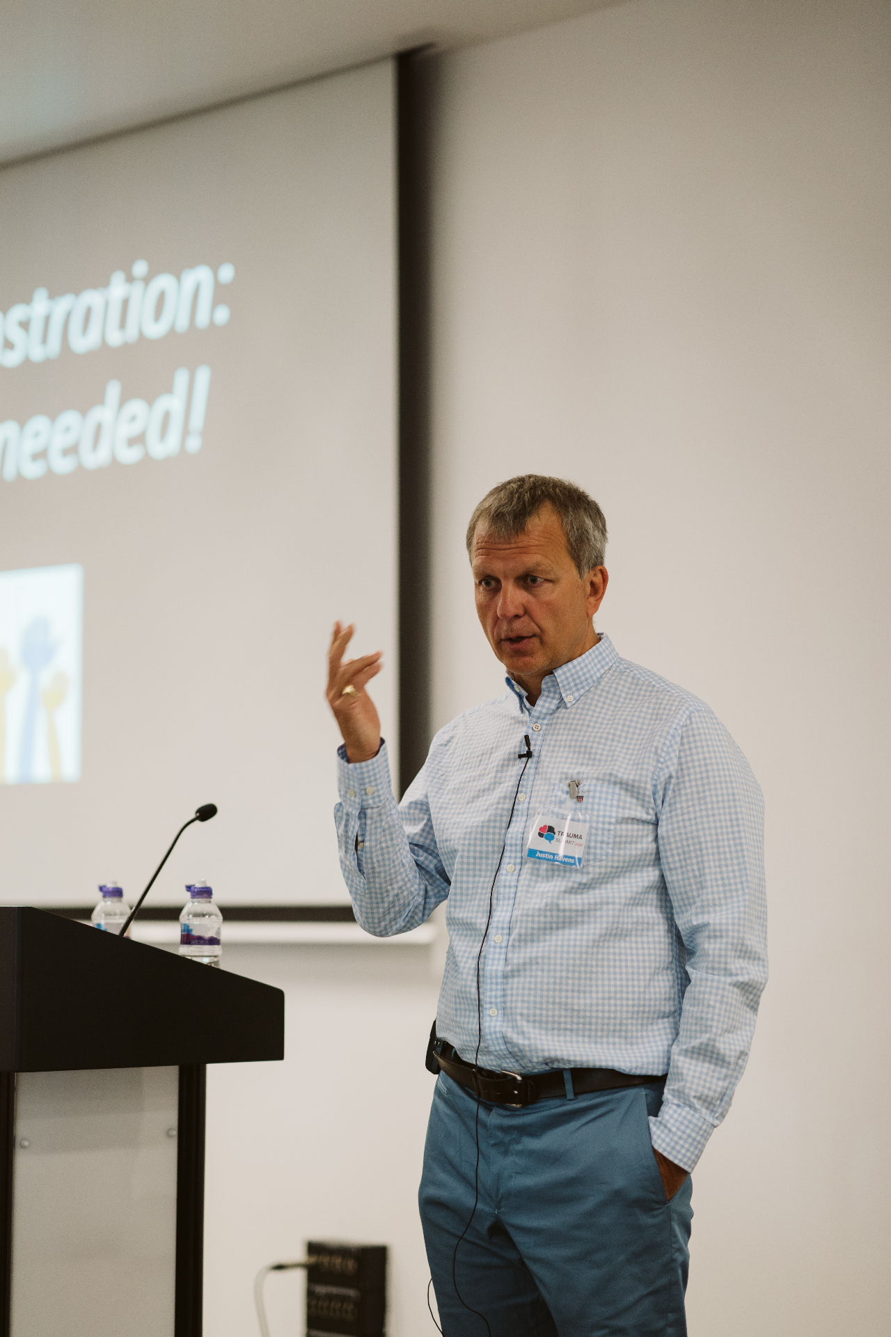 Dr. Justin Havens, PhD - Licensed clinical psychologist, MBACP accredited, and creator of The Dream Completion Technique® presenting at trauma summit