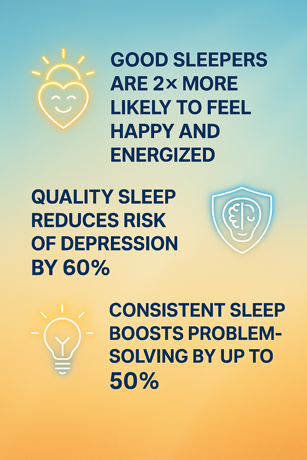 Illustration showing dream completion process and transformation