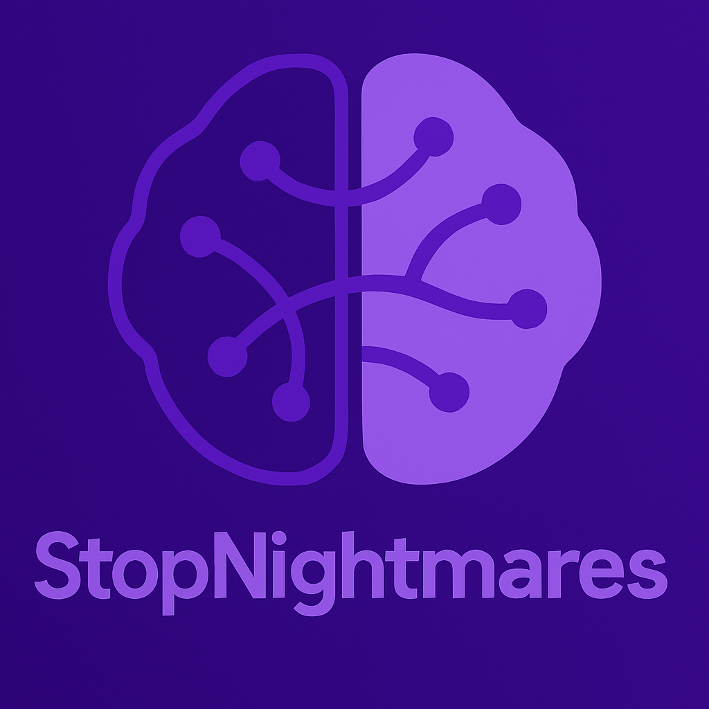StopNightmares.org Logo - Dream Completion Technique® for nightmare treatment